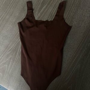 Zara brown bodysuit